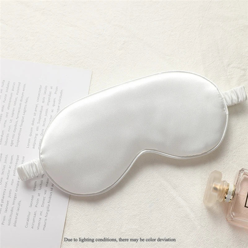 Double-Sided Silk Sleep Eye Mask – Light Blocking Travel Eyeshade Sleep Eye Mask Axl 01-pcs