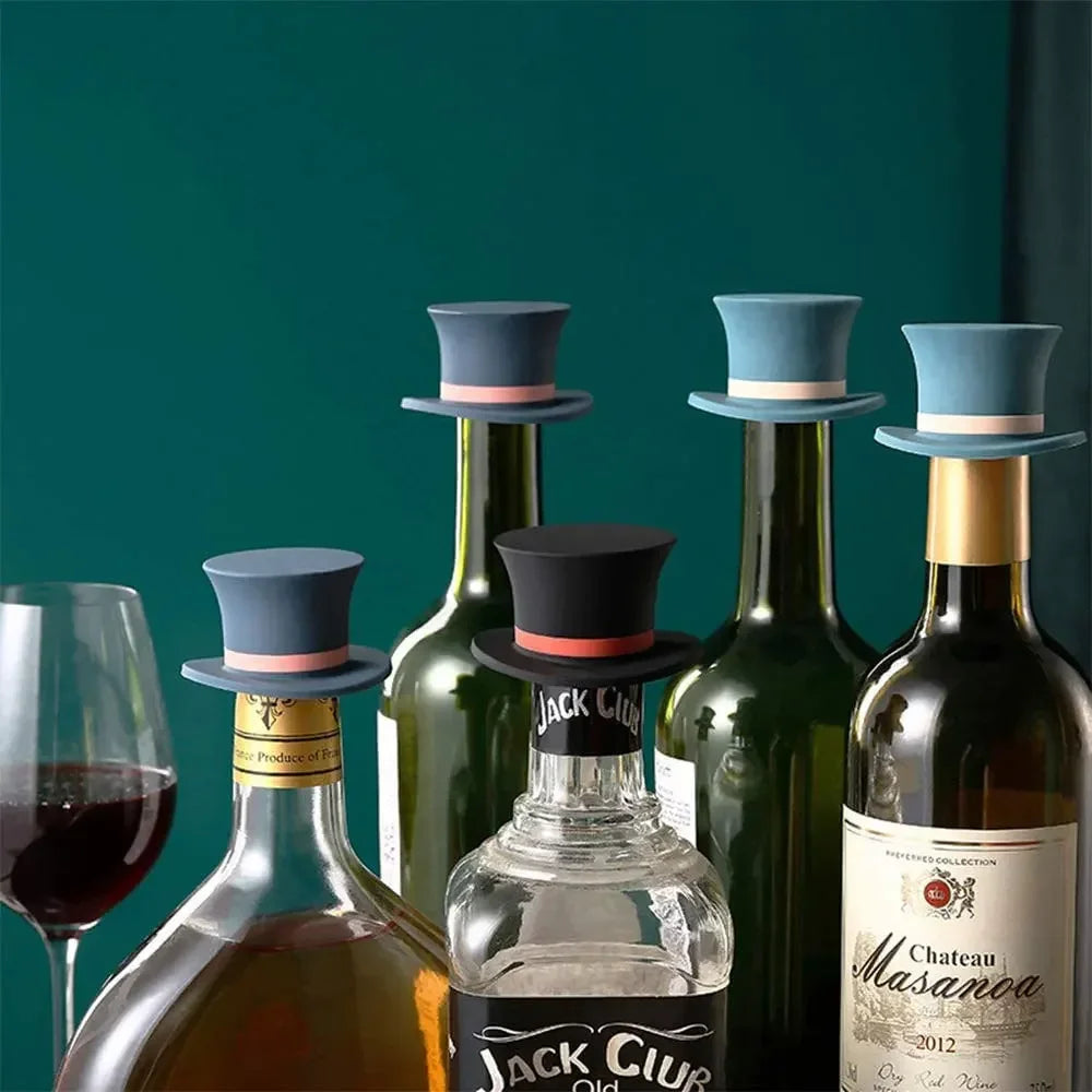 Magic Hat Silicone Wine Bottle Stopper – Airtight Cork Seal Wine Bottle Stopper Axl