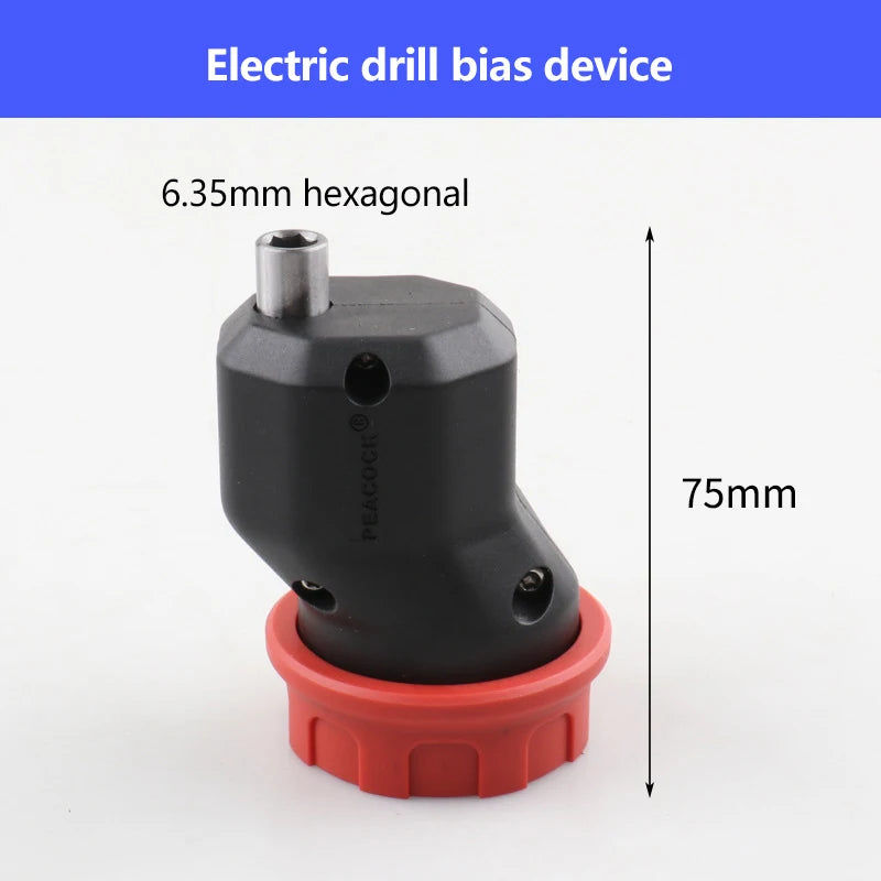 Quick-Release Drill Chuck Adapter – 6.35mm Hex Bit Convert Drill Chuck Adapter Axl A03