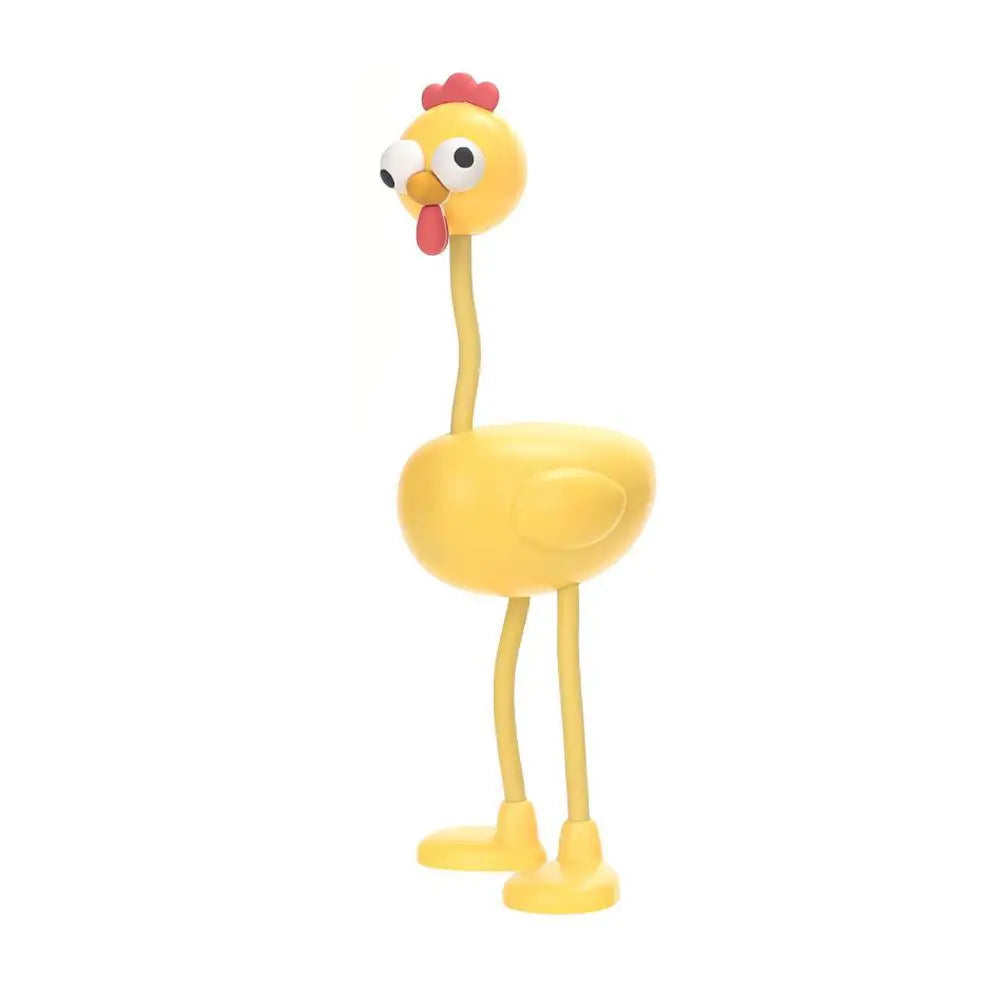 Changeable Shape Chicken Night Light – Fun Desk Lamp & Decor Novelty Night Light Axl Yellow