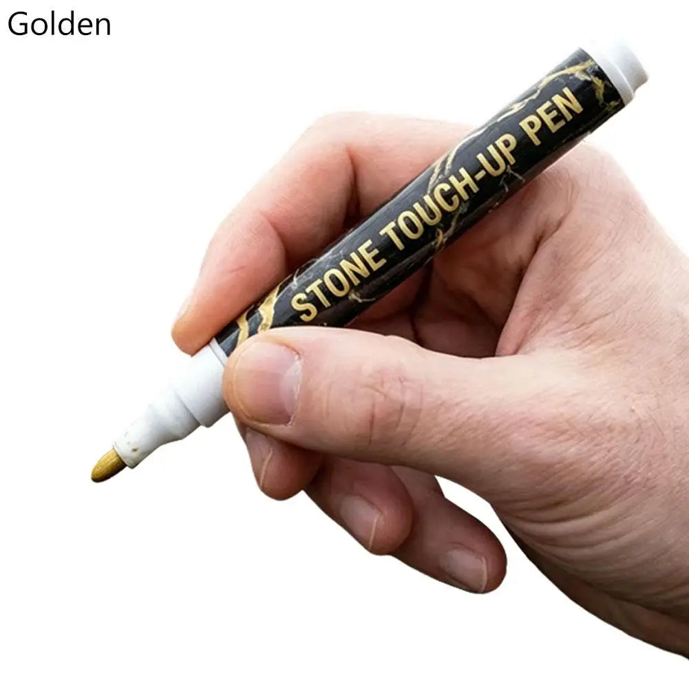 Gold Paint Marker – UV Resistant Waterproof Stone Lettering Pen Paint Marker Pen Axl A