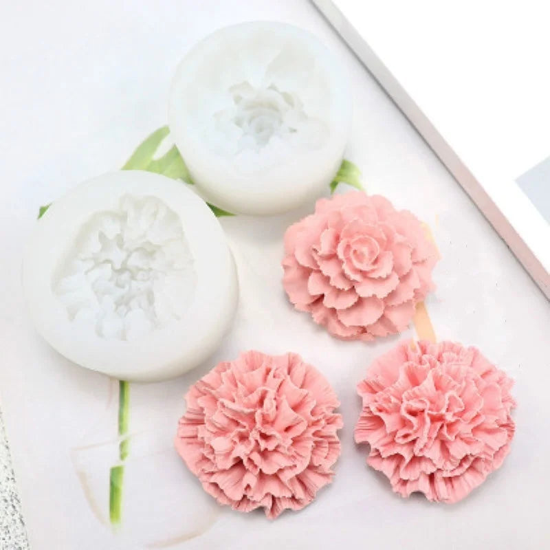 3D Flower Silicone Mold – Soap, Candle & Cake DIY Tool Silicone Craft Mold Axl