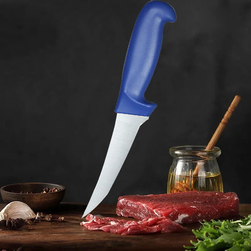 Professional Boning Knife – Sharp Stainless Steel Butcher Knife Boning Knife Axl 1pcs A