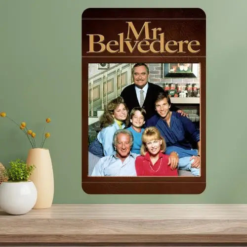 Mr. Belvedere Classic TV Show Metal Poster Sign | Retro Decor Metal Wall Sign Axl aluminum sign aluminum 40x30cm