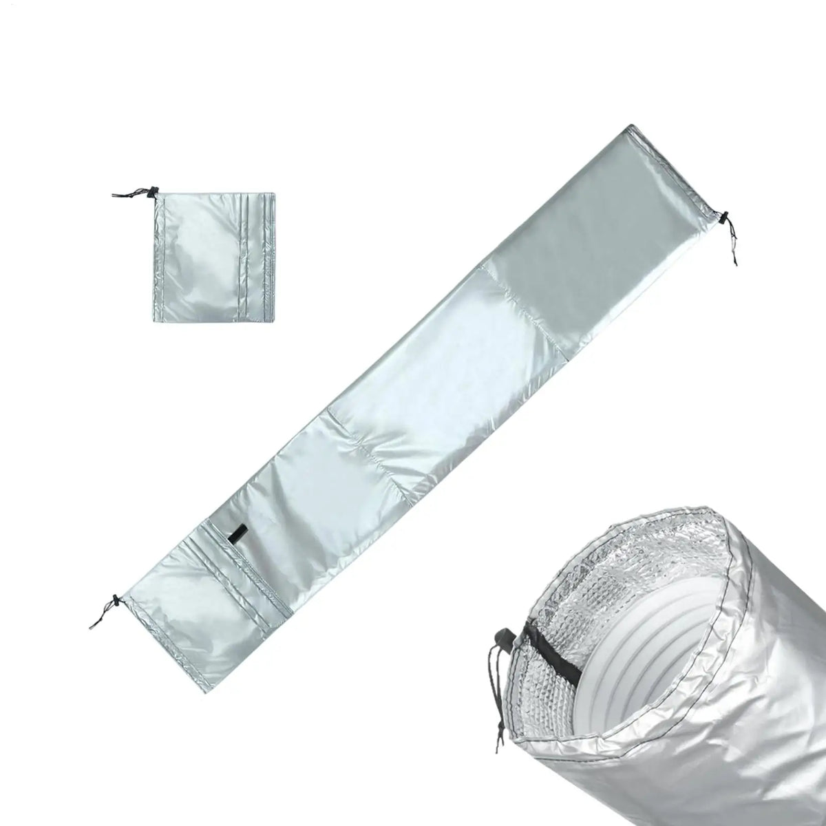 Portable AC Hose Insulation Sleeve – Heat-Resistant Vent Cover AC Hose Sleeve Axl