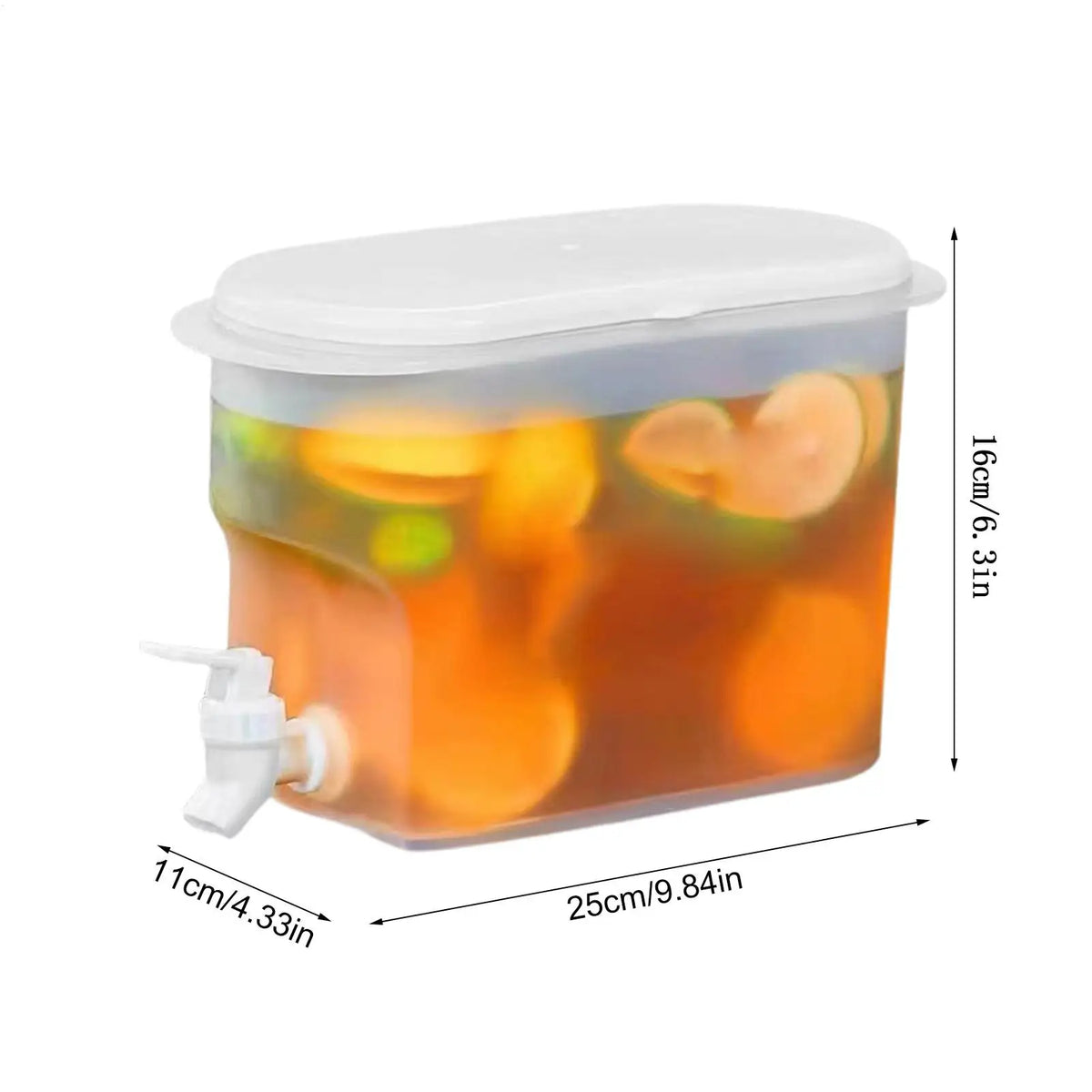2.8L Beverage Dispenser with Spigot – Fridge Drink Dispenser Beverage Dispenser Axl