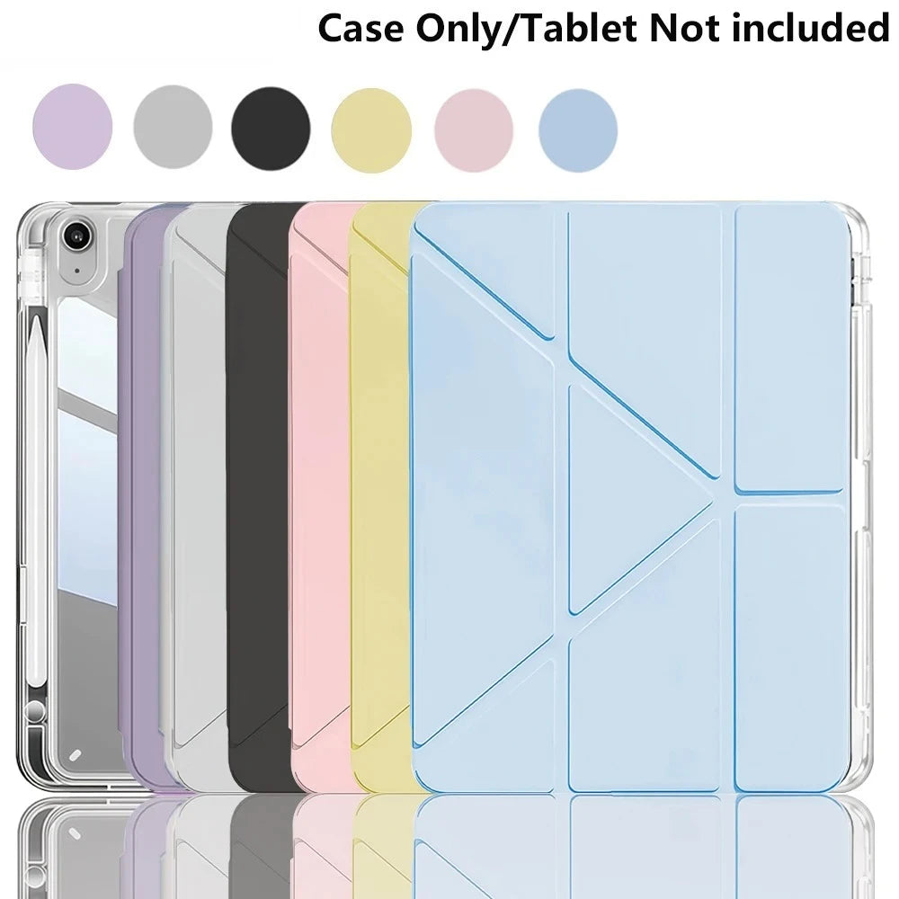 Y-Fold Magnetic iPad Case – Air, Pro 11/13, 6th–10th Gen Tablet Case Axl