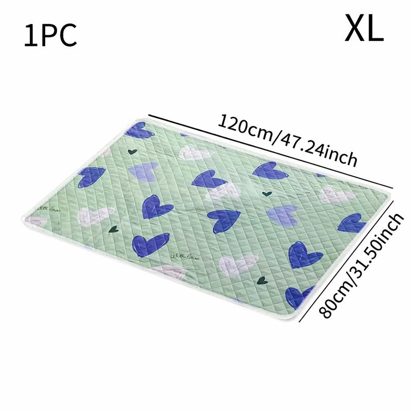 KEMORELA Extra Large Cooling Dog Mat – Breathable Pet Pad Dog Cooling Mat Axl 1PC 80x120cm