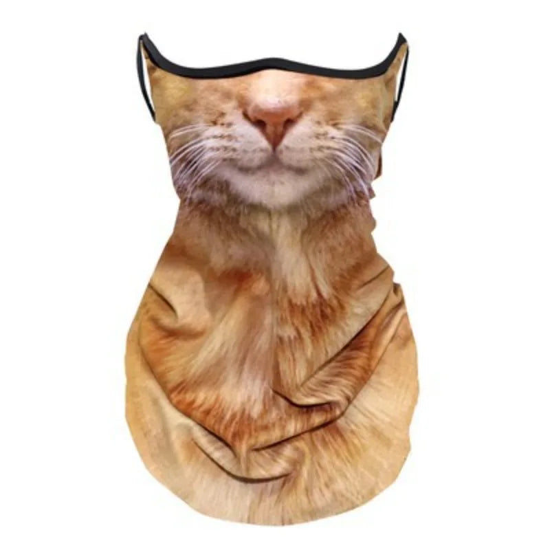3D Cat Cycling Balaclava – Full Face Neck Sun Shield Helmet Liner Cycling Balaclava Axl