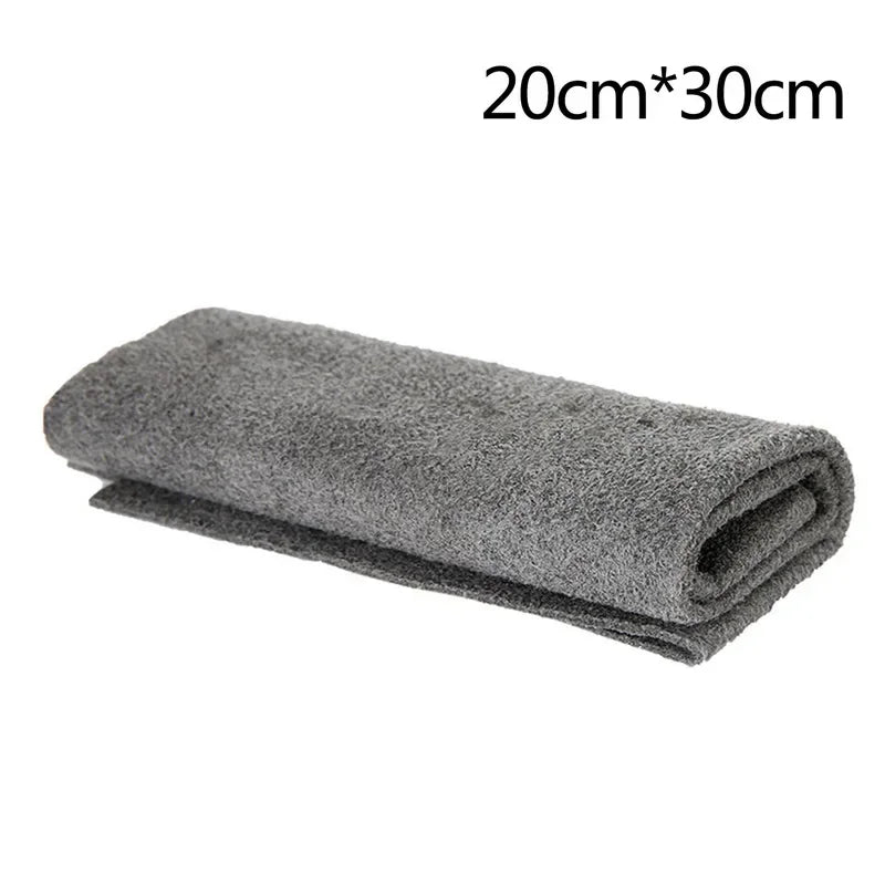Streak-Free Bamboo Microfiber Cleaning Cloths 3-Pack Microfiber Cleaning Cloth Axl Grey 20x30cm 3pcs