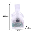 Solar Powered Acrylic Wobbler Stand – Auto Swing Display Solar Wobbler Stand Axl Transparent