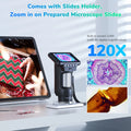 Portable Handheld Digital Microscope 500X – Kids Science Toy Digital Microscope Axl black