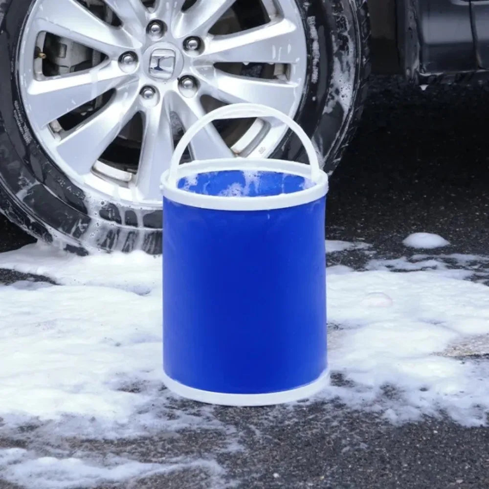 9L Collapsible Oxford Bucket – Car Wash, Camping & Fishing Collapsible Bucket Axl