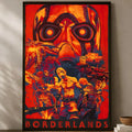 Borderlands HD PVC Self-Stick Wall Art Poster – Waterproof Decor Wall Art Poster Axl White11 40X50cmNoframe