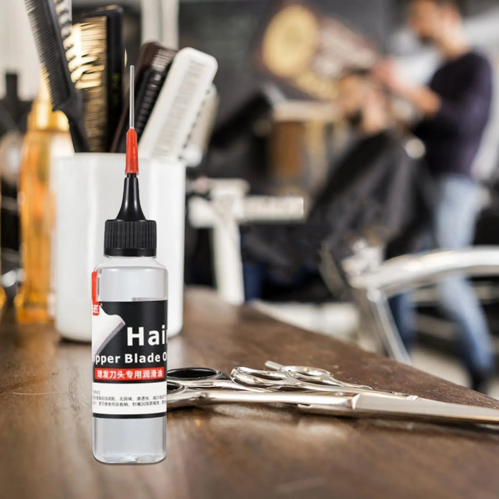 60ml Hair Clipper Oil – Lubricant for Trimmers & Shavers Clipper Lubricant Oil Axl