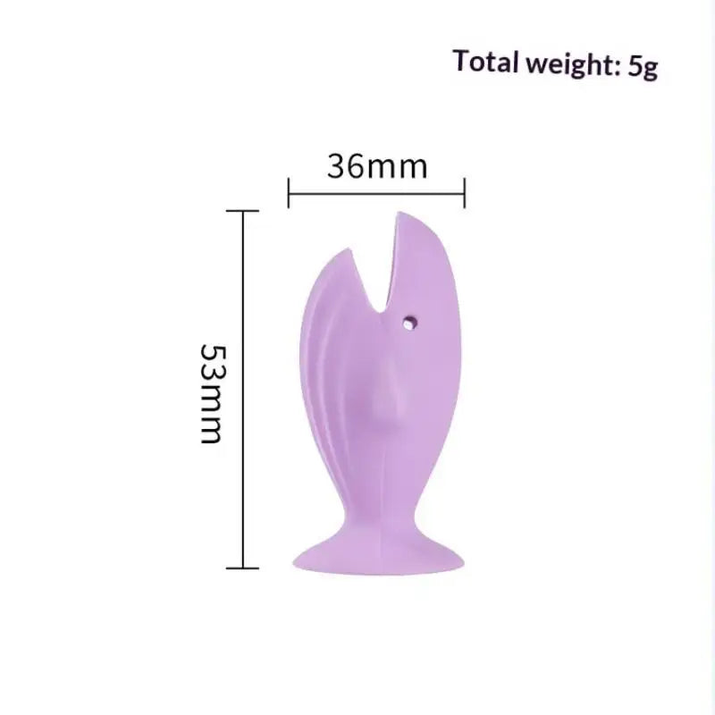 Whale Silicone Toothbrush Holder – BPA-Free, Anti-Slip Kids Toothbrush Holder Axl