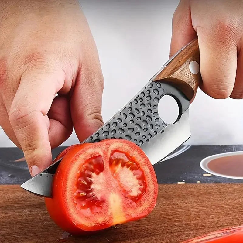 PLYS Forged Stainless Steel Boning Knife – Professional Chef Knife Boning Kitchen Knife Axl