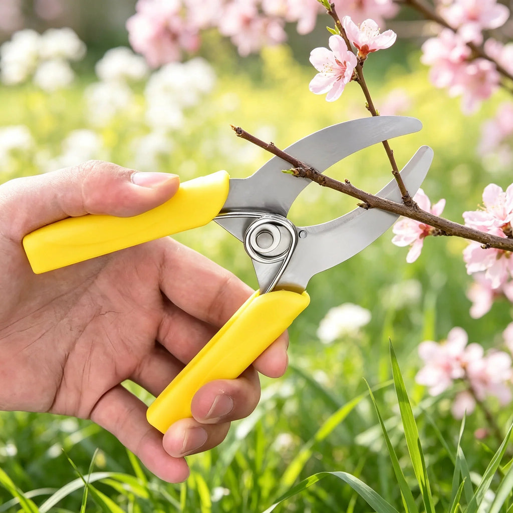 Bypass Pruning Shears – Stainless Steel Garden Scissors Bypass Pruning Shears Axl