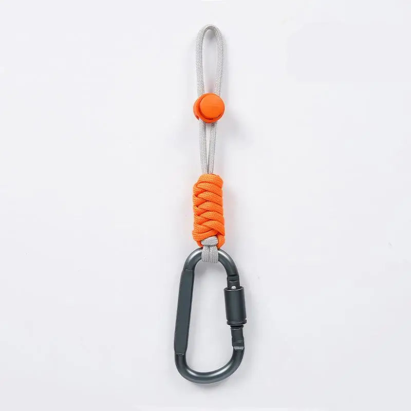 Paracord Water Bottle Carabiner Hook – Hiking & Cycling Clip Carabiner Bottle Clip Axl A6