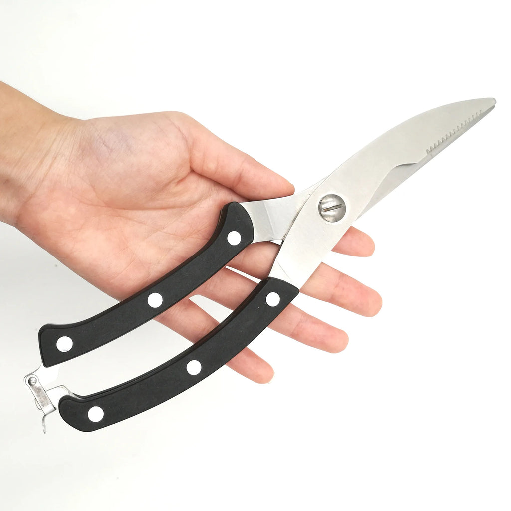 Heavy-Duty Stainless Steel Kitchen Shears | Chicken Bone Scissors Kitchen Shears Axl