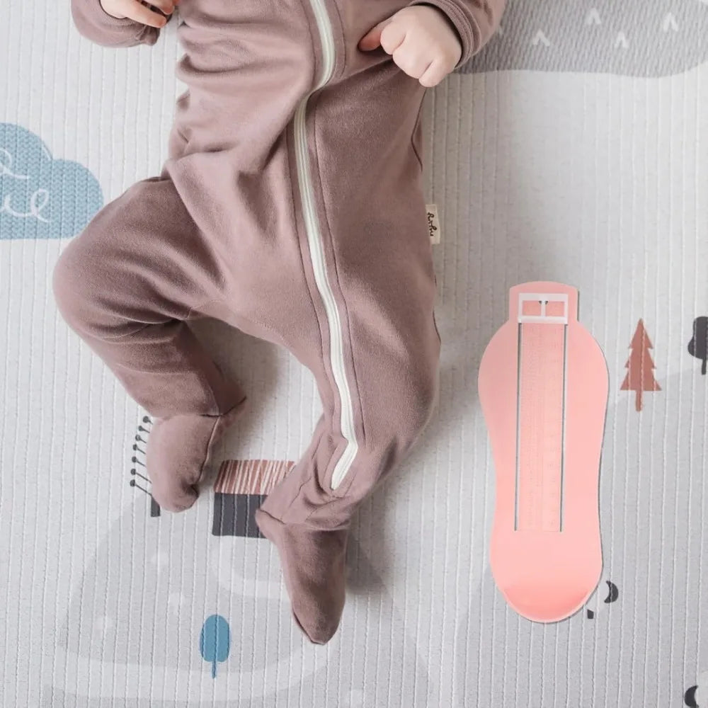 Kids Foot Measuring Device – Adjustable Shoe Size Gauge Shoe Size Gauge Axl