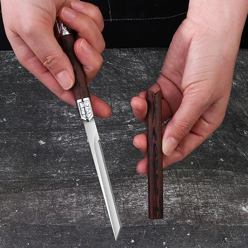 SHENJIU Stainless Steel Paring Knife – Fruit, Sushi & Meat Paring Knife Axl