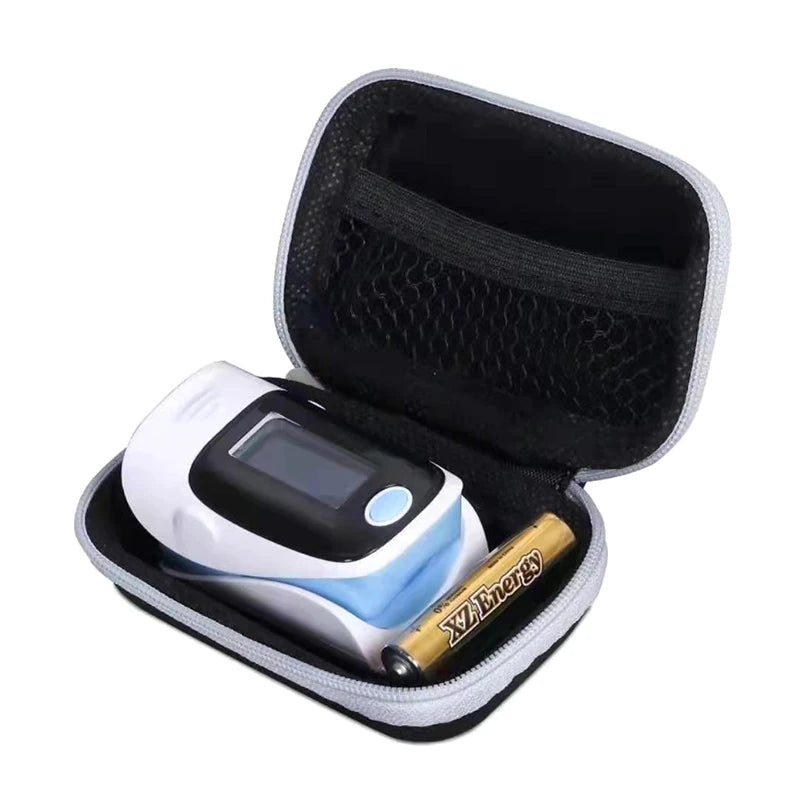 EVA Zipper Case – Compact Protective Oximeter Storage Bag Protective Storage Case Axl