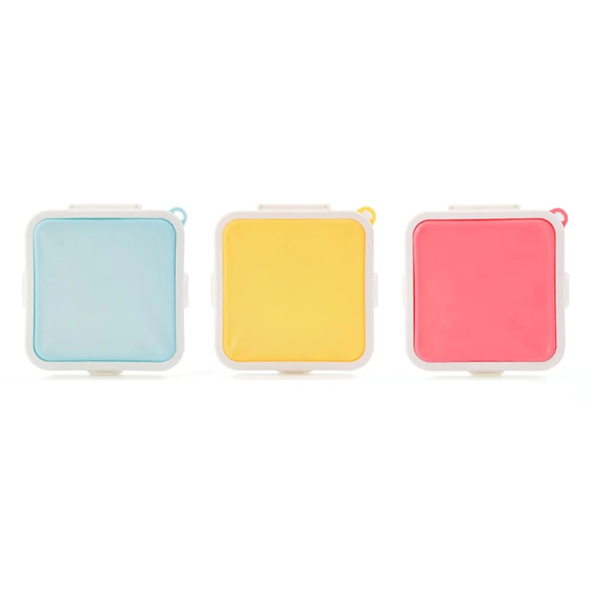 Silicone Sandwich Container – BPA-Free Snap Lid Food Storage Box Silicone Food Container Axl 3pcs 1 1