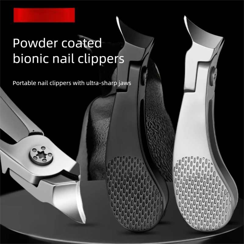 Penguin Nail Clipper – Wide Jaw Stainless Steel Toenail Cutter Nail Clipper Axl