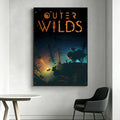 The Outer Worlds Game Poster – HD Waterproof Wall Art Decor Wall Art Poster Axl White2 21X30cmNoframe