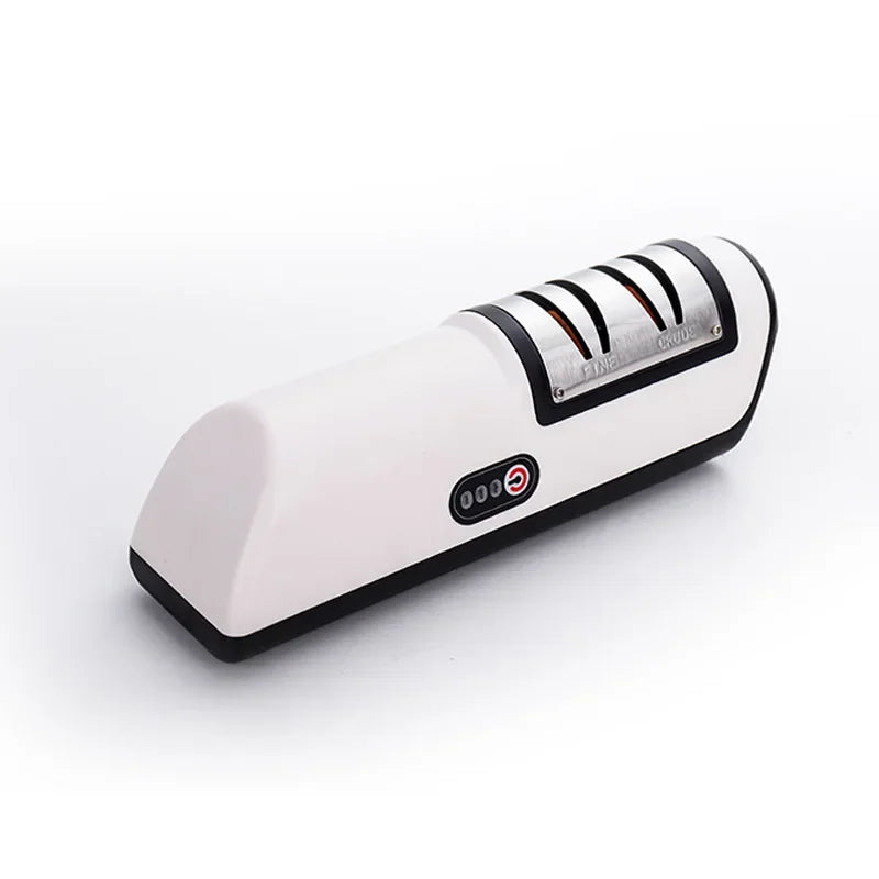 Electric Automatic Knife Sharpener – Fast Kitchen Tool Electric Knife Sharpener Axl black-1pcs M