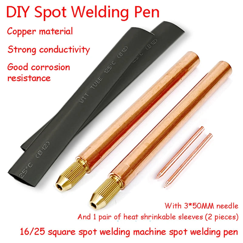 DIY Battery Spot Welding Pen – Copper Core 3mm Handheld Kit Spot Welding Pen Axl