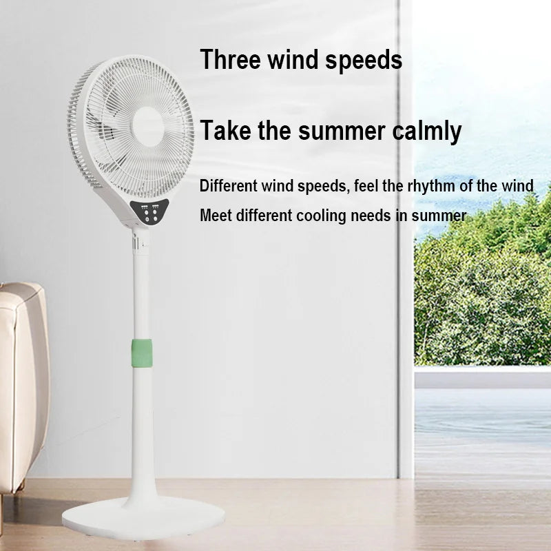 BALASHOV 60W Stand Floor Fan Remote Control & Timer 220V Stand Floor Fan Axl