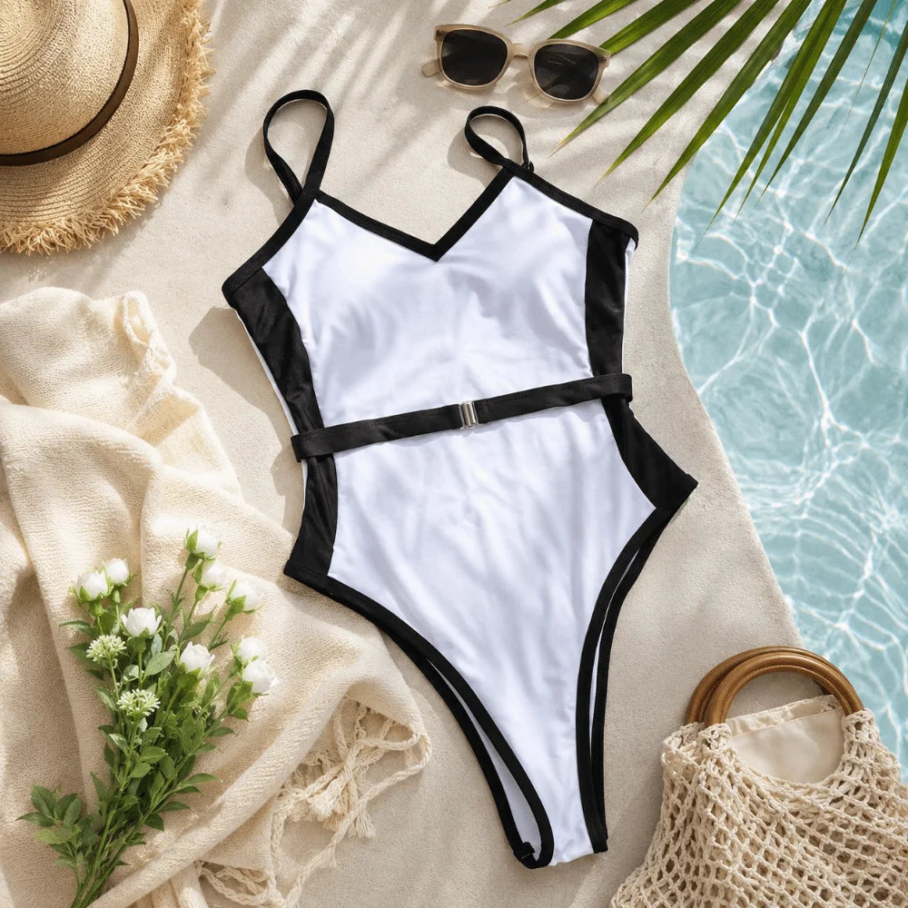 Women's Push Up High Waist Bikini Set – Slim Fit Swimsuit Women's Bikini Set Axl