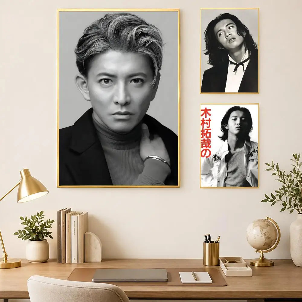 Takuya Kimura HD Wall Poster – Self-Stick Waterproof Art Decor Wall Art Poster Axl