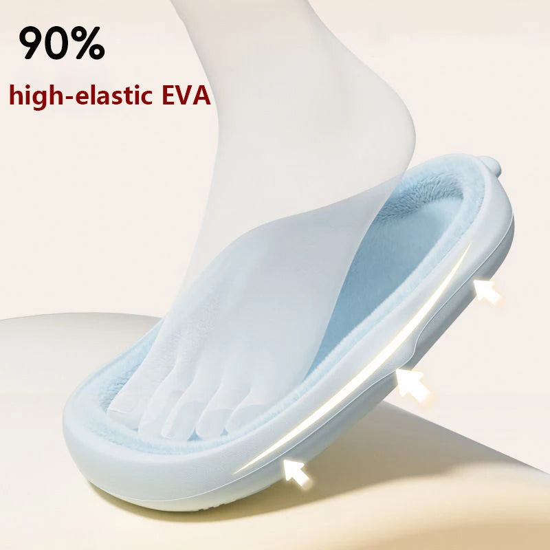 Lorilury 3D Shark Slippers – Warm Non-Slip Women's House Shoes Novelty Slippers Axl