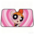Powerpuff Girls Car Windshield Sunshade – Foldable Sun Visor Car Windshield Sunshade Axl 130X70CM