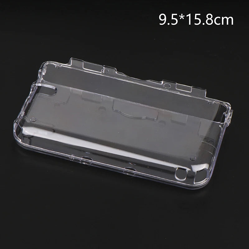 Clear Case & Screen Protector for 2DS 3DS 3DS XL New 3DS Console Protective Case Axl 3DSLL