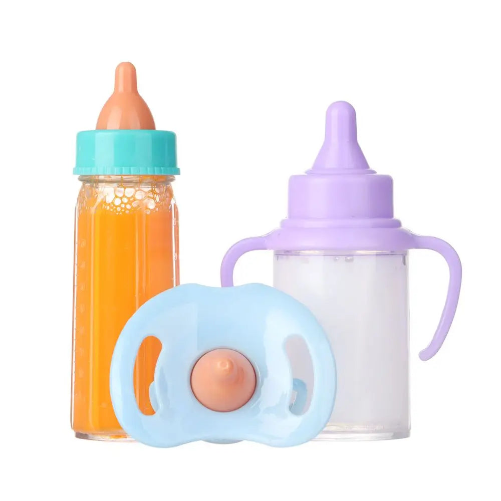 18-Inch Doll Feeding Bottles & Nipple Set – Magic Milk Accessory Doll Accessories Axl