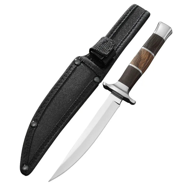 XUAN FENG D2 Steel Boning & Butcher Knife – Wood Handle Butcher & Boning Knife Axl A
