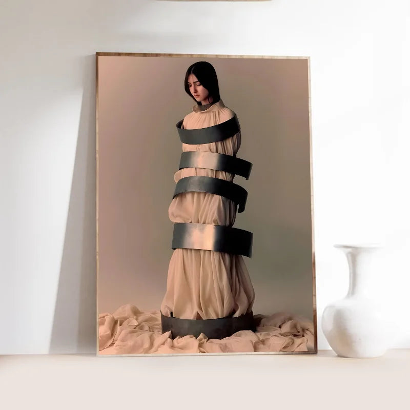 Weyes Blood Music Poster – Waterproof Self-Adhesive Wall Art Wall Art Poster Axl z9 10x15cm No Frame