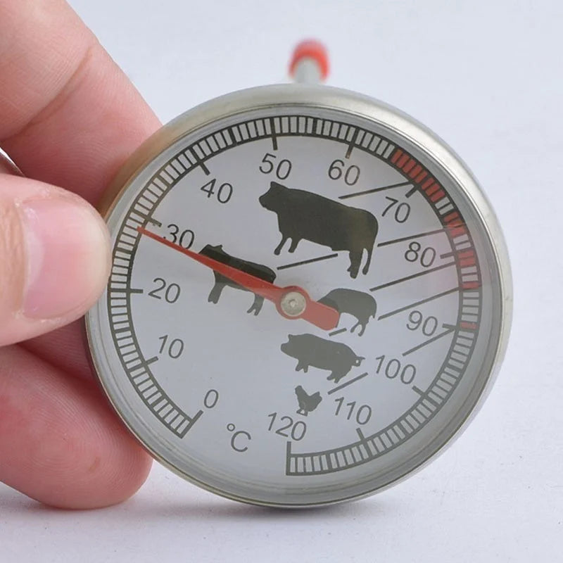 Stainless Steel Pocket Probe Thermometer – BBQ & Kitchen Kitchen Thermometer Axl
