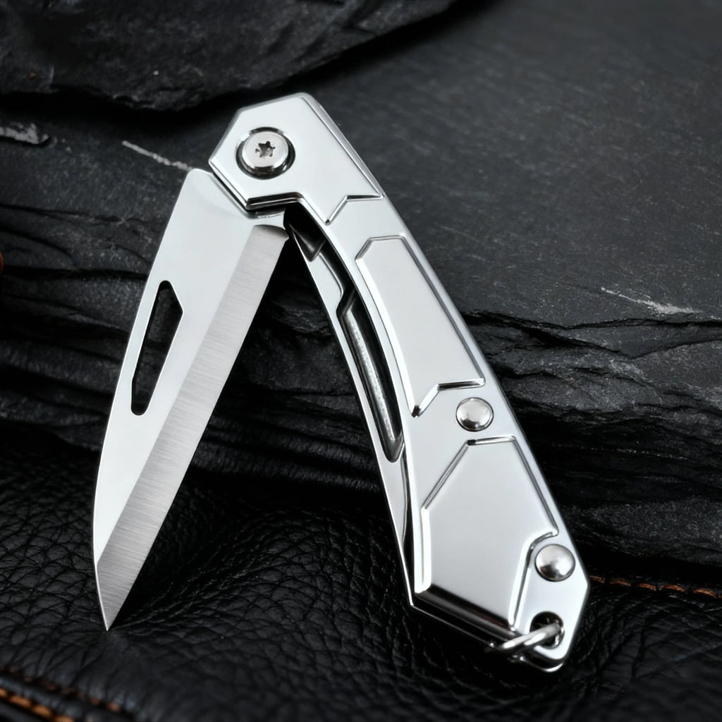 Stainless Steel Folding Pocket Knife – Portable Outdoor Multi-Use Folding Pocket Knife Axl