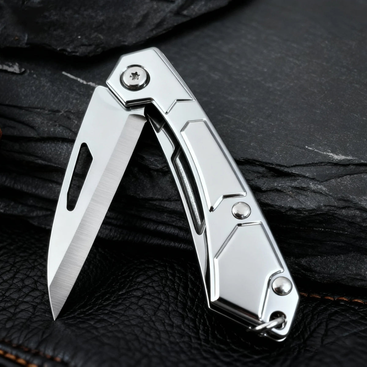 Stainless Steel Folding Pocket Knife – Portable Outdoor Multi-Use Folding Pocket Knife Axl