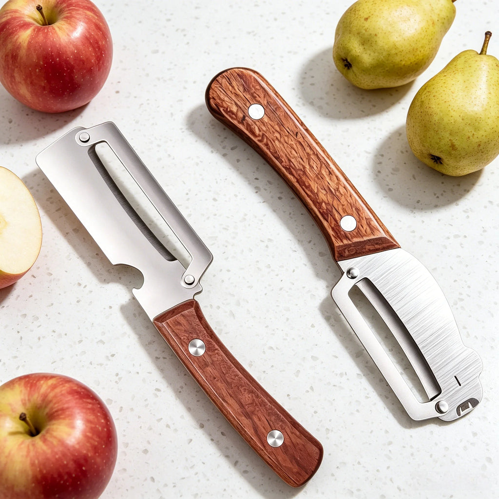 Stainless Steel Fruit & Sugarcane Peeling Knife – Kitchen Tool Kitchen Peeling Knife Axl
