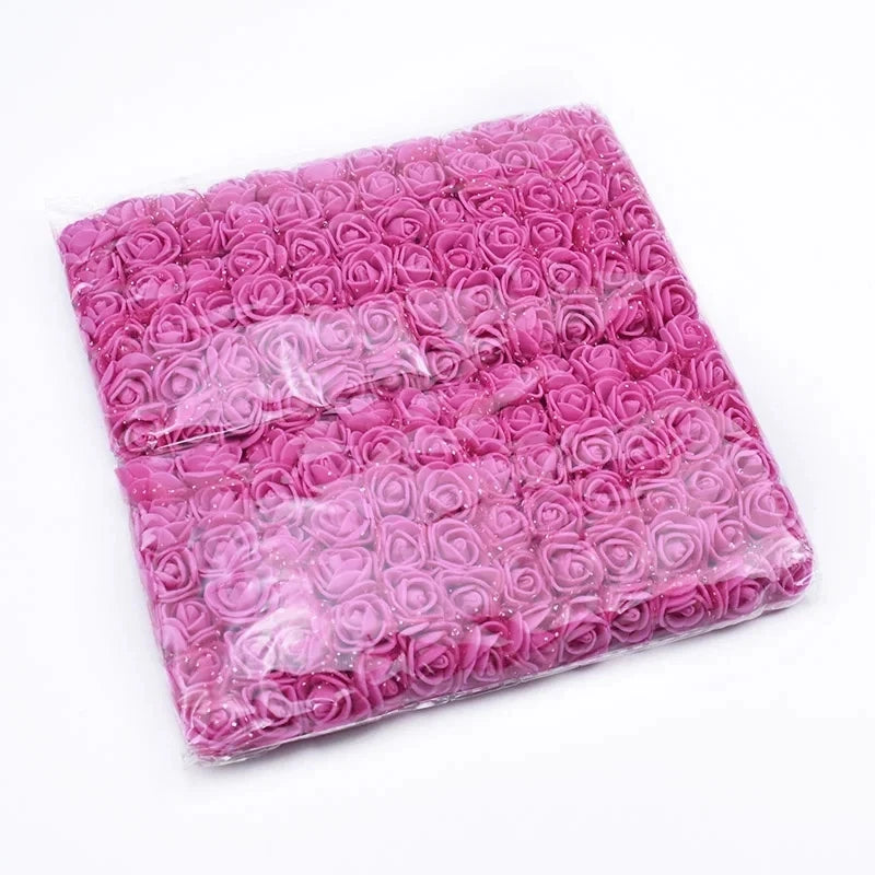 UV-Resistant Foam Rose Artificial Flowers 144 Pcs – DIY Décor Artificial Flower Heads Axl color 3 1 pc