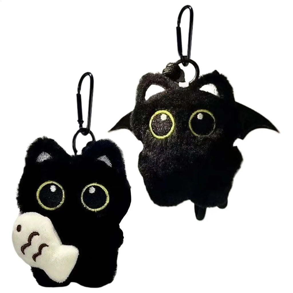 Cute Cat Plush Keychain – Stuffed Animal Keyring for Bags Plush Keychain Axl
