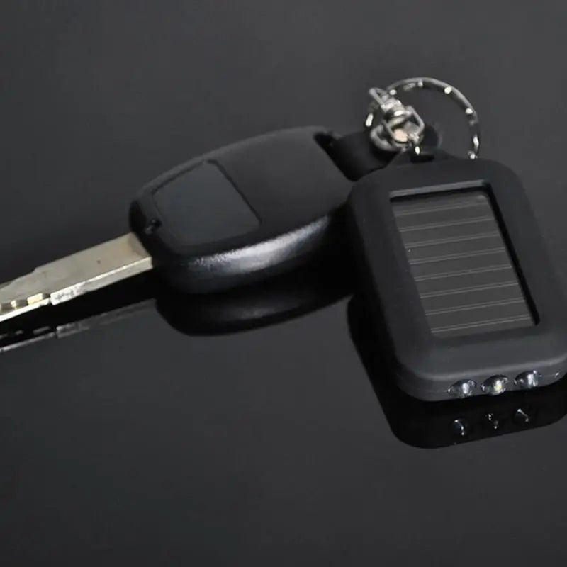 Mini LED Keychain Solar Flashlight – Pocket Torch for Outdoor Keychain Flashlight Axl