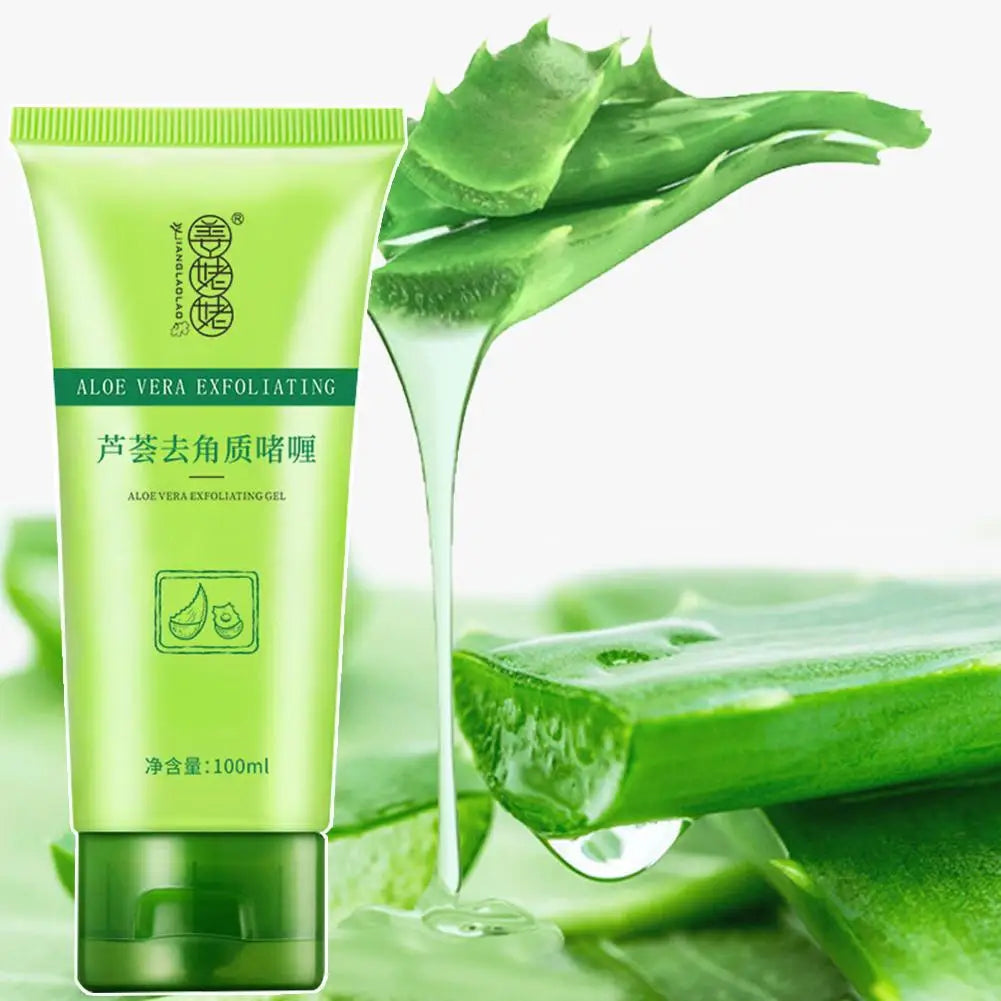 Aloe Vera Face Exfoliating Gel – Pore Minimizing Scrub 30–100g Facial Exfoliating Scrub Axl