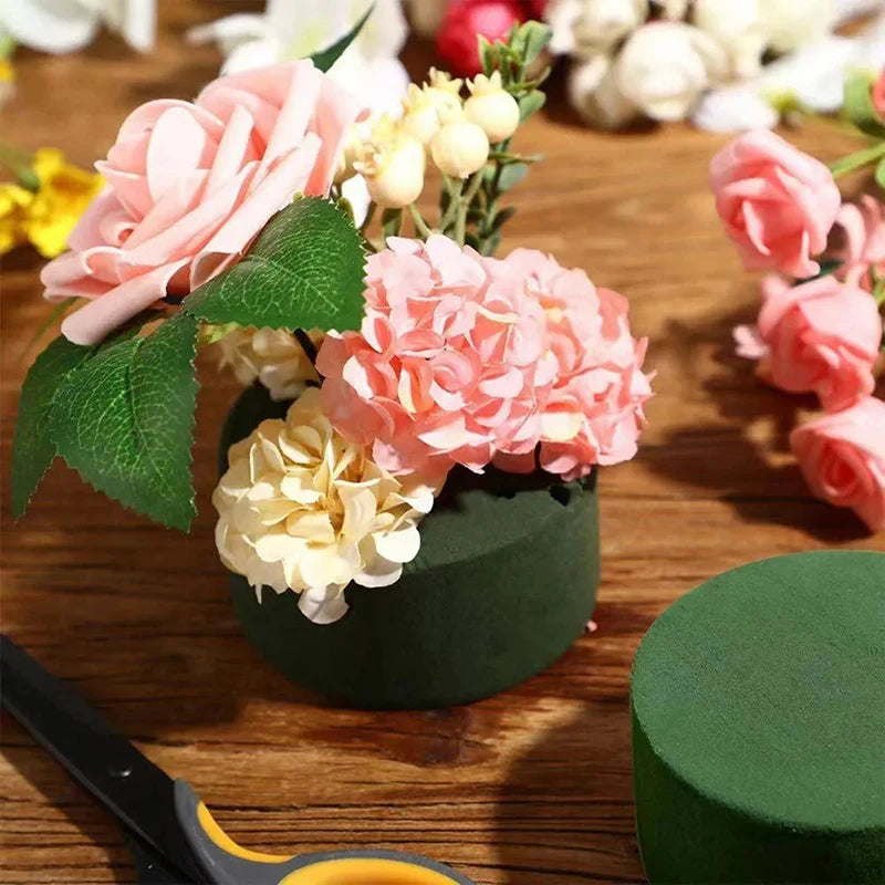 Wet Floral Foam Cylinder – DIY Wedding Flower Arrangement Block Floral Foam Block Axl